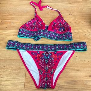 Victoria’s Secret - hot pink bikini set